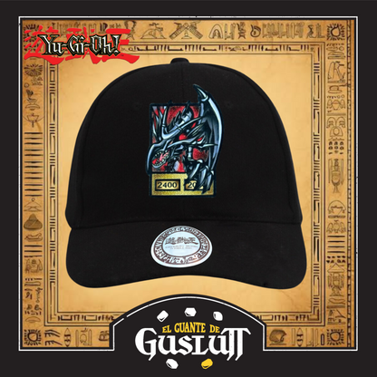 Gorra Yu-Gi-Oh! “Red Eyes Black Dragon” Negra