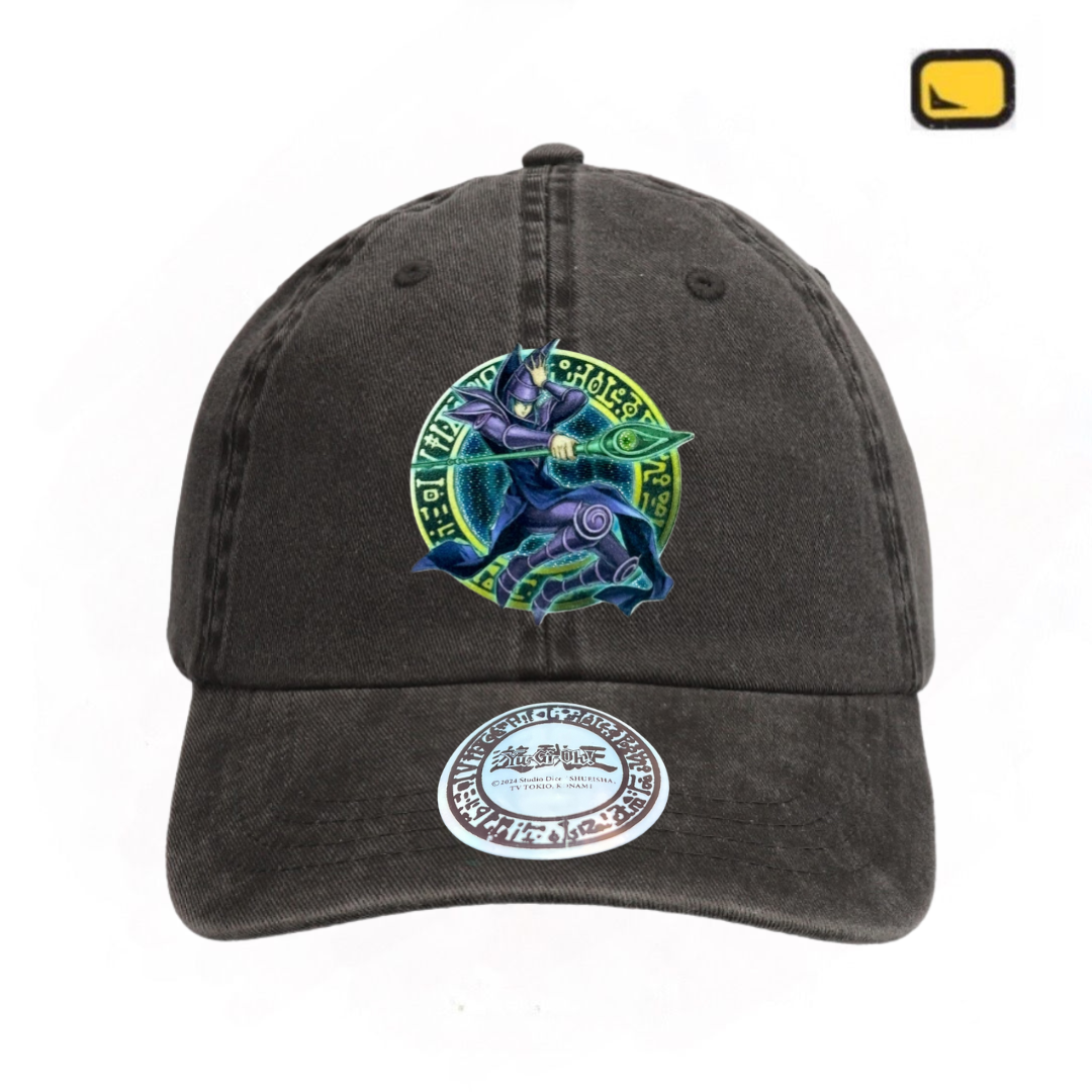 Gorra Yu-Gi-Oh! “Dark Magician” Gris Vintage