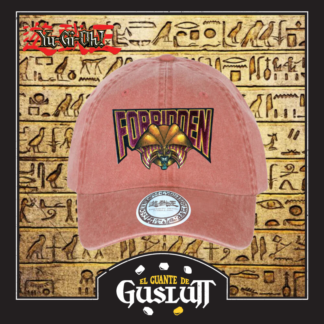 Gorra Yu-Gi-Oh! “Exodia the Forbidden One” Naranja Vintage