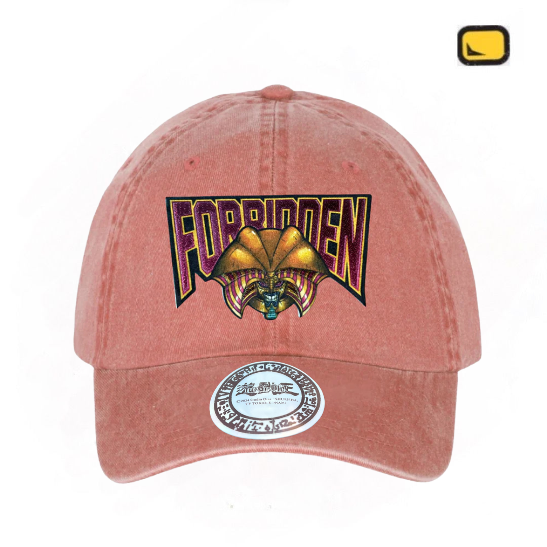 Gorra Yu-Gi-Oh! “Exodia the Forbidden One” Naranja Vintage