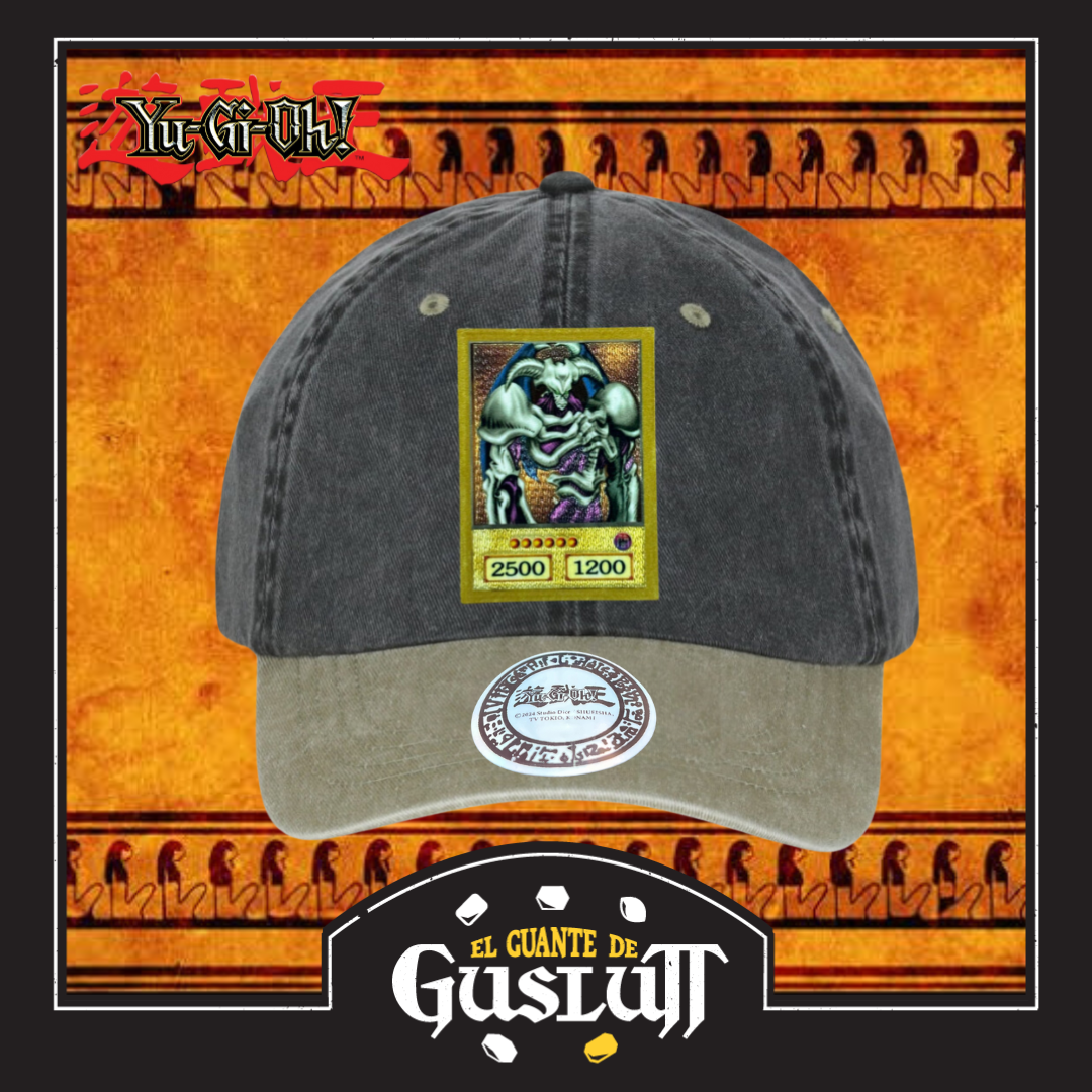 Gorra Yu-Gi-Oh! “Summoned Skull” Gris-Beige Vintage