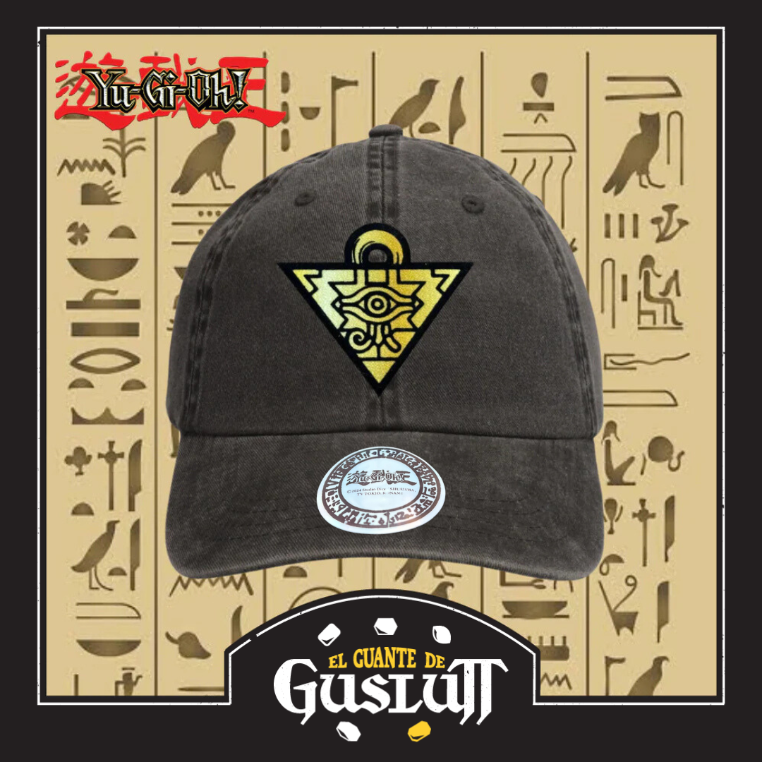 Gorra Yu-Gi-Oh! “Millenium Puzzle” Gris Vintage