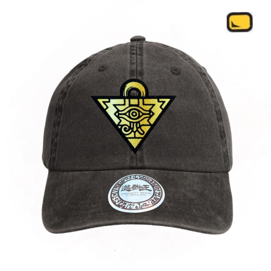 Gorra Yu-Gi-Oh! “Millenium Puzzle” Gris Vintage