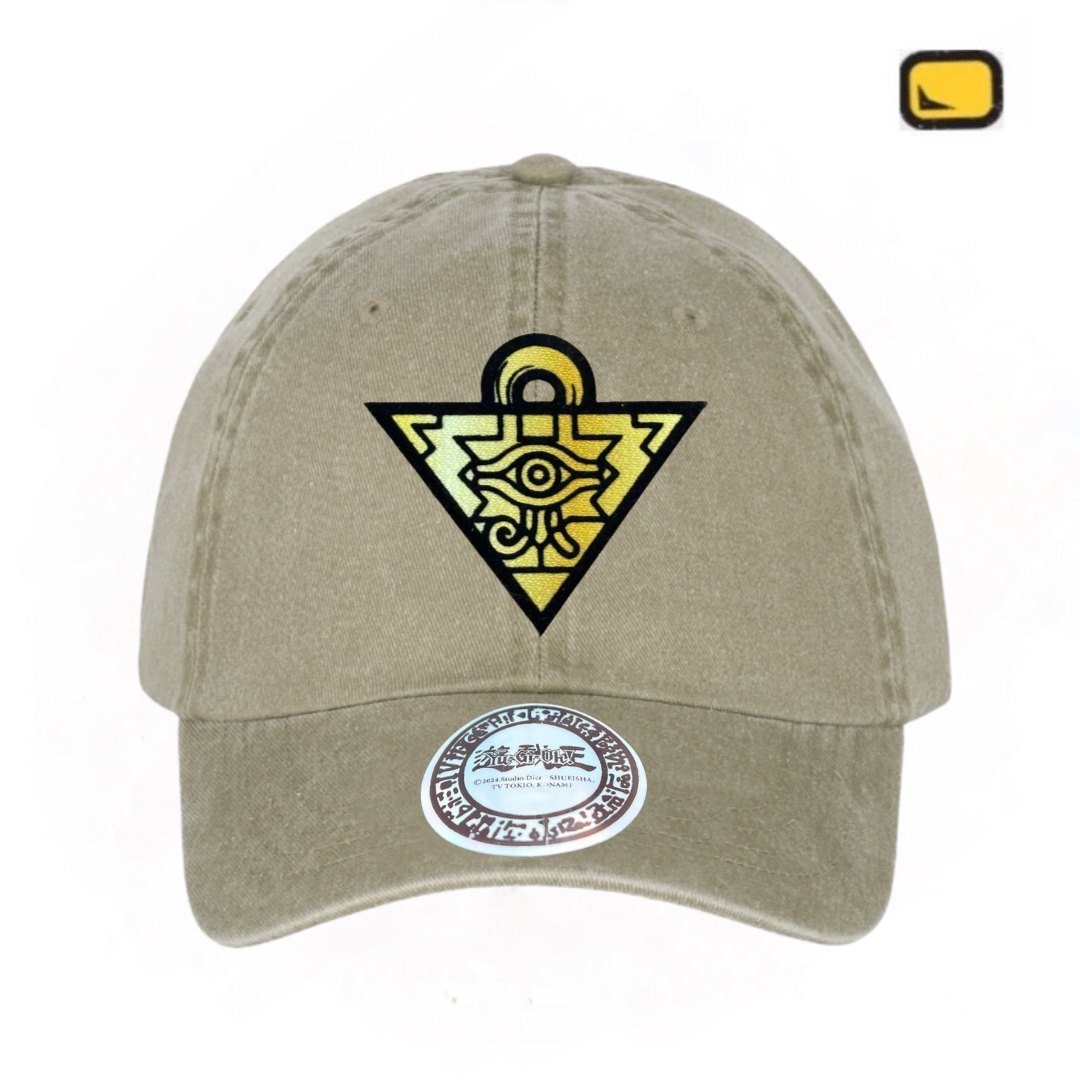 Gorra Yu-Gi-Oh! “Millenium Puzzle” Beige Vintage