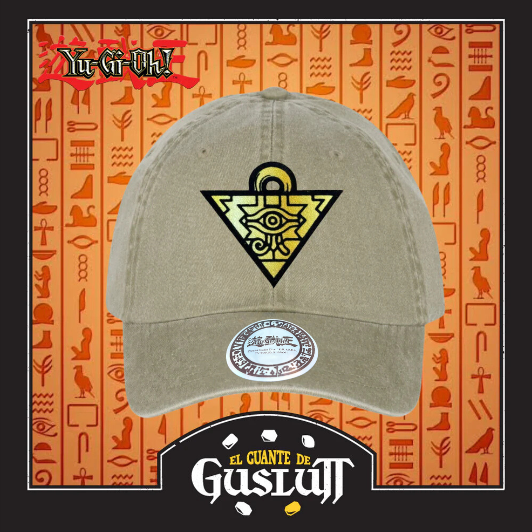 Gorra Yu-Gi-Oh! “Millenium Puzzle” Beige Vintage