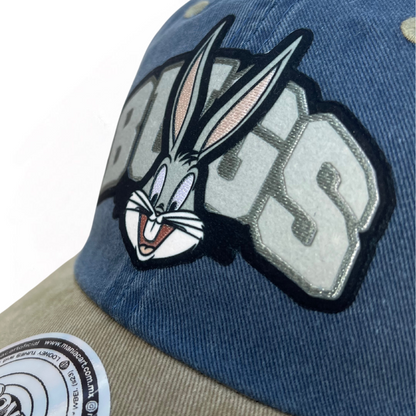 Gorra Looney Tunes “Bugs Bunny” Azul-Beige Vintage