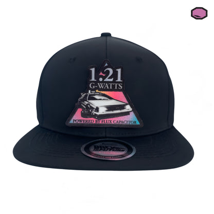 Gorra Back to the Future “1.21 G- Watts” Snapback Negra