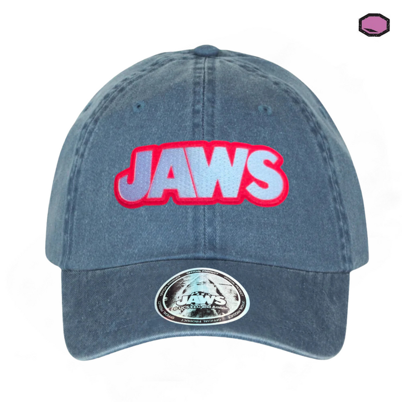 Gorra Universal Studios “Jaws Logo” Azul Vintage