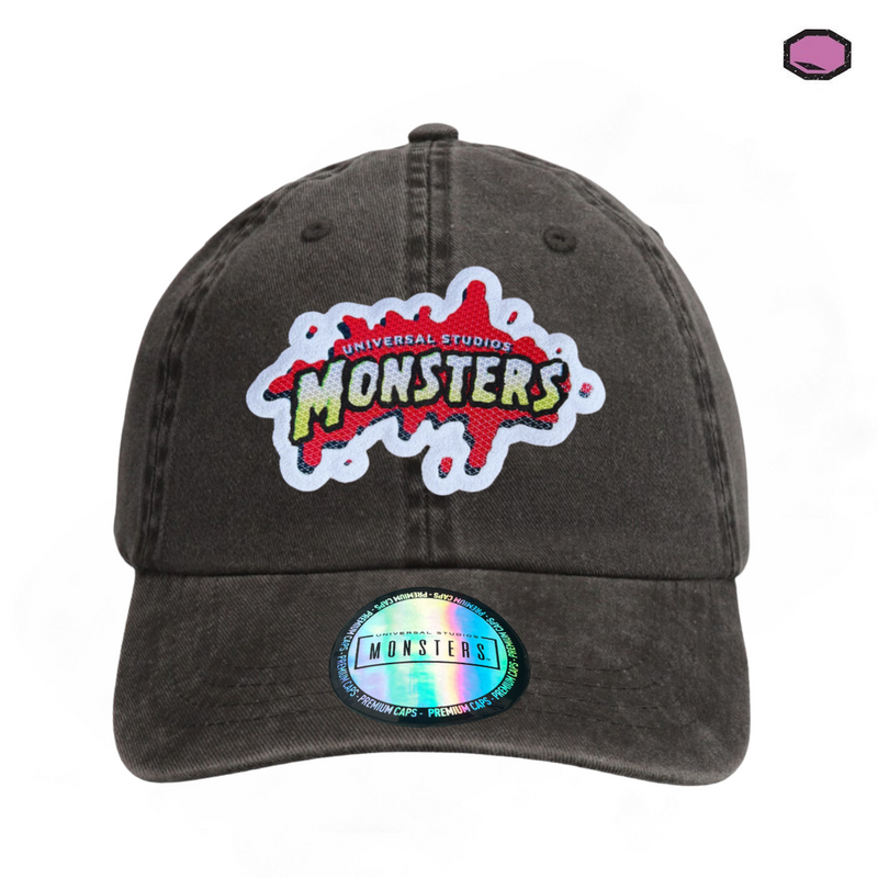 Gorra Universal Studios “Monsters” Gris Vintage