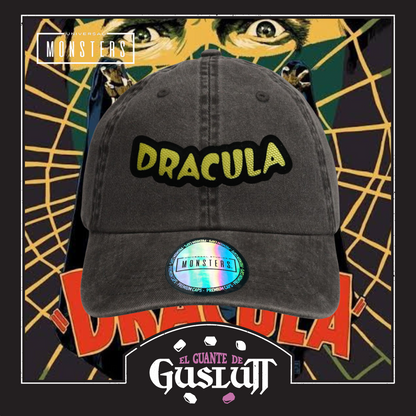 Gorra Universal Monsters “Dracula” Gris Vintage