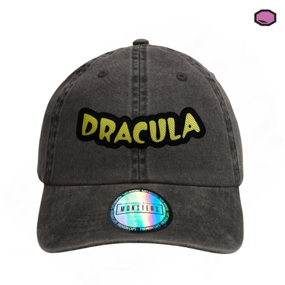 Gorra Universal Monsters “Dracula” Gris Vintage