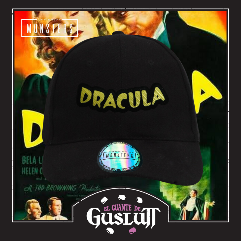 Gorra Universal Monsters “Dracula” Negra