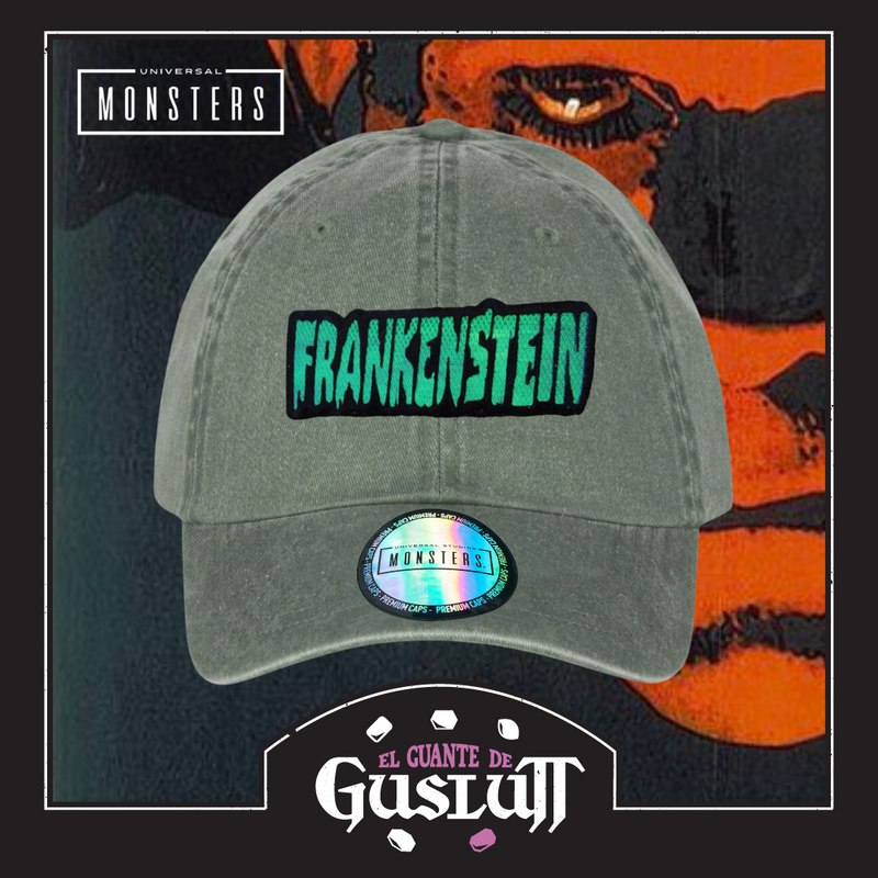 Gorra Universal Monsters “Frankenstein” Verde Vintage