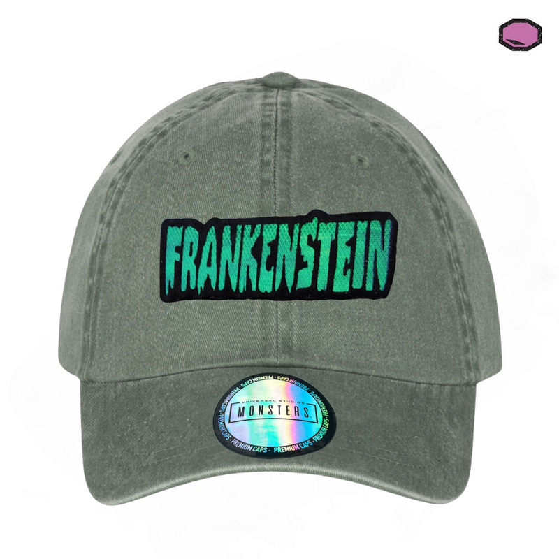 Gorra Universal Monsters “Frankenstein” Verde Vintage