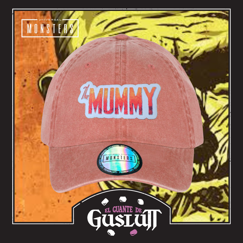 Gorra Universal Monsters “The Mummy” Naranja Vintage