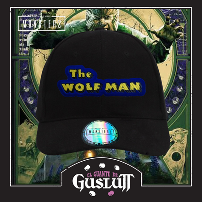 Gorra Universal Monsters “The Wolf Man” Negra