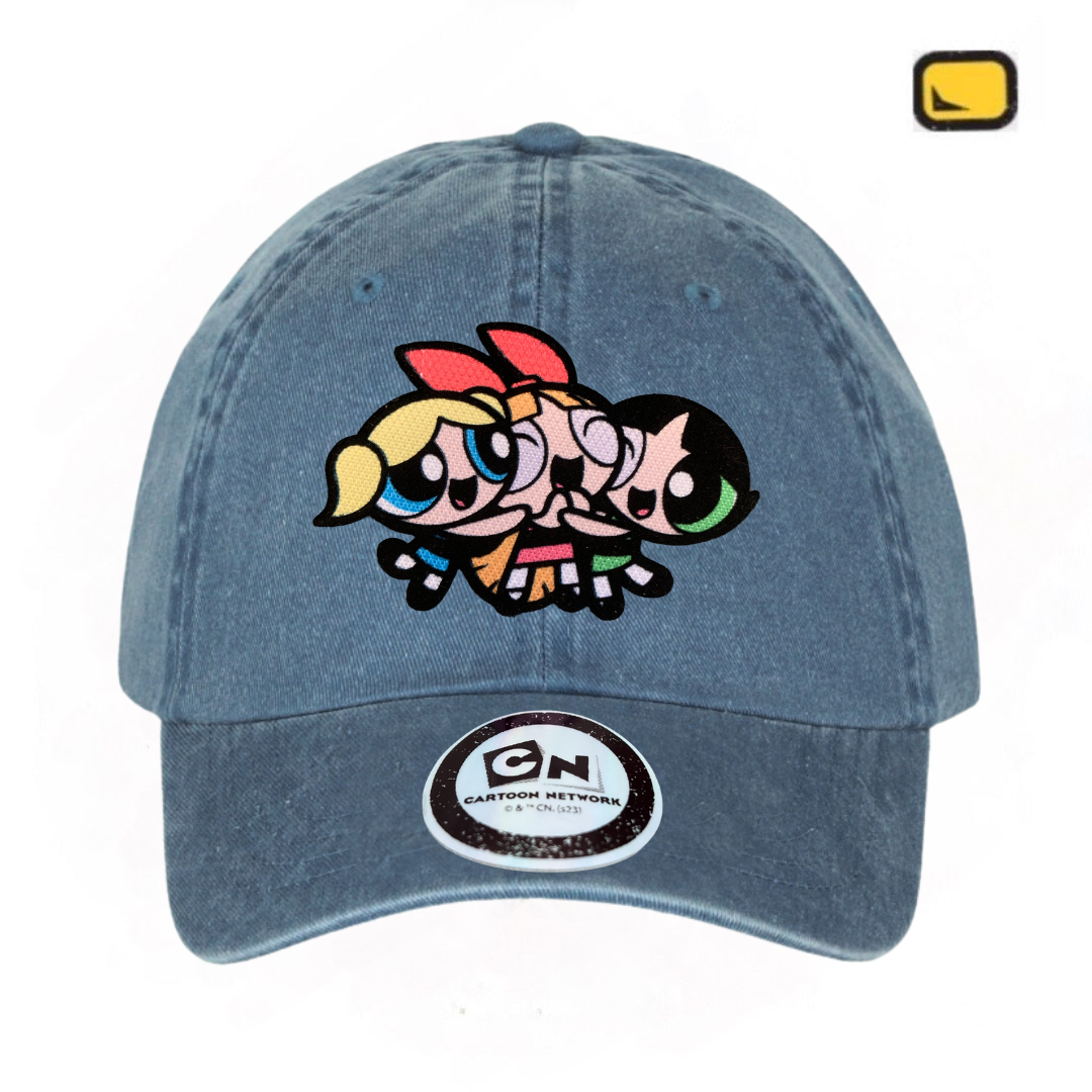 Gorra Cartoon Network The Powerpuff Girls “Superpower” Azul Vintage