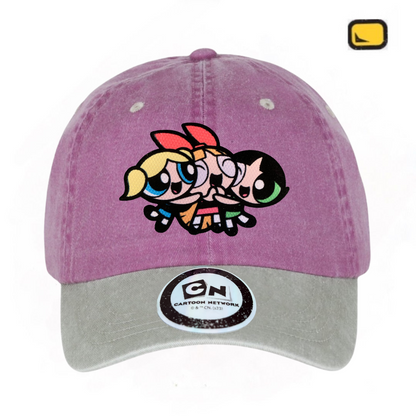 Gorra Cartoon Network The Powerpuff Girls “Superpower” Uva-Beige Vintage