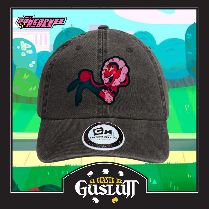 Gorra The Powerpuff Girls “Him” Gris Vintage