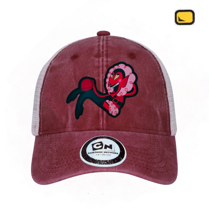 Gorra The Powerpuff Girls “Him” Roja-Blanca Trucker