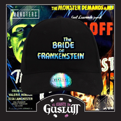 Gorra Universal Monsters “The Bride of Frankenstein” Negra