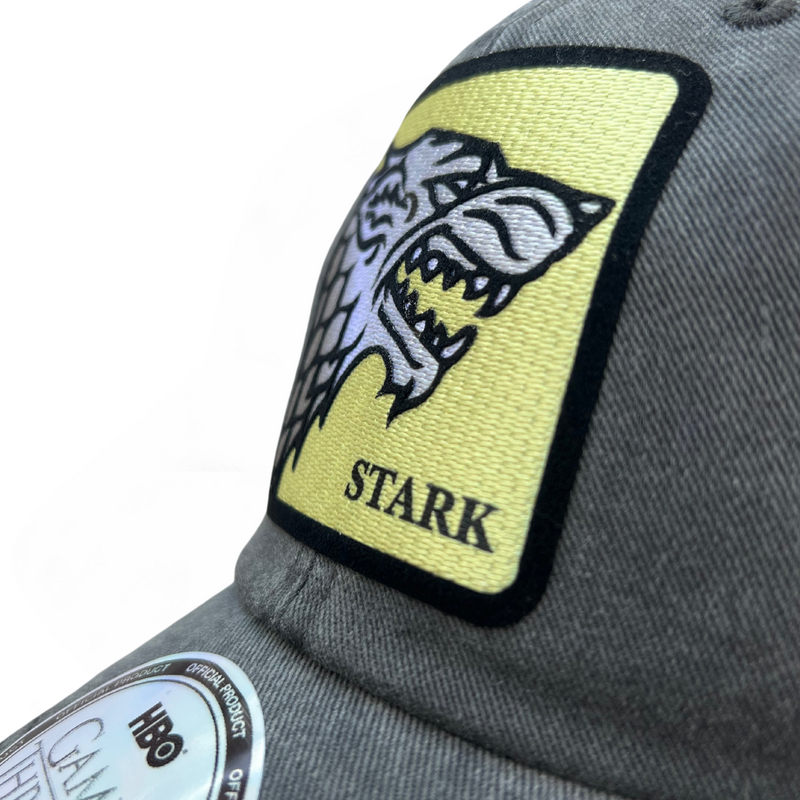 Gorra Game of Thrones “House Stark” Gris Vintage