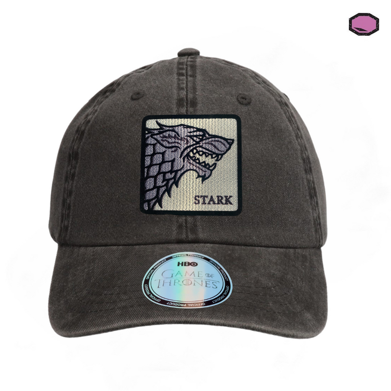 Gorra Game of Thrones “House Stark” Gris Vintage