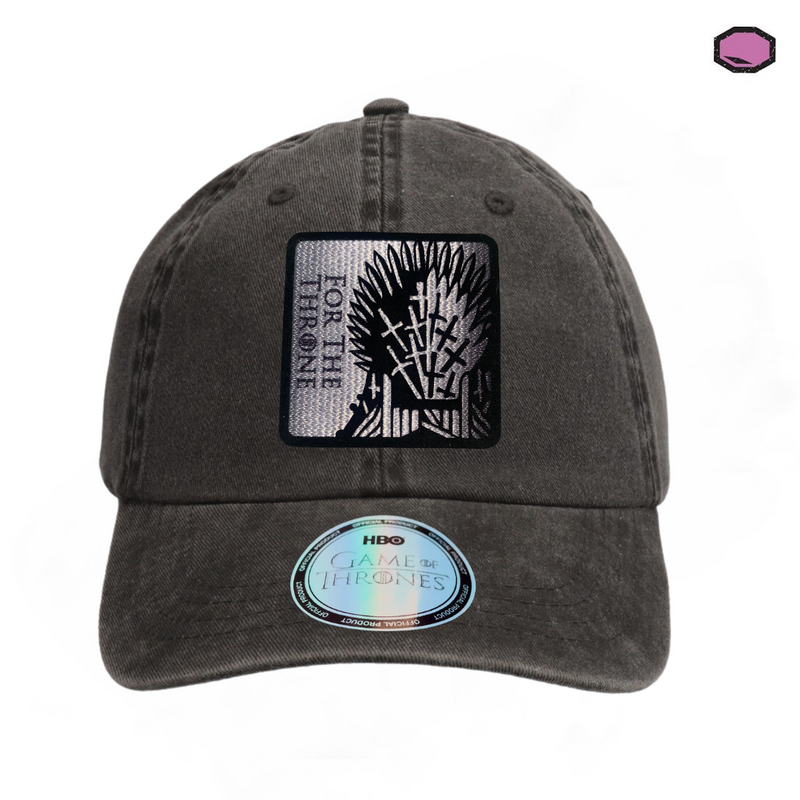 Gorra Game of Thrones “For the Throne” Gris Vintage