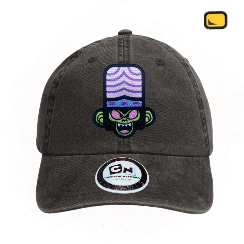 Gorra The Powerpuff Girls “Mojo Jojo” Gris Vintage