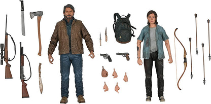 NECA The Last Of Us Part II Joel and Ellie Two-Pack