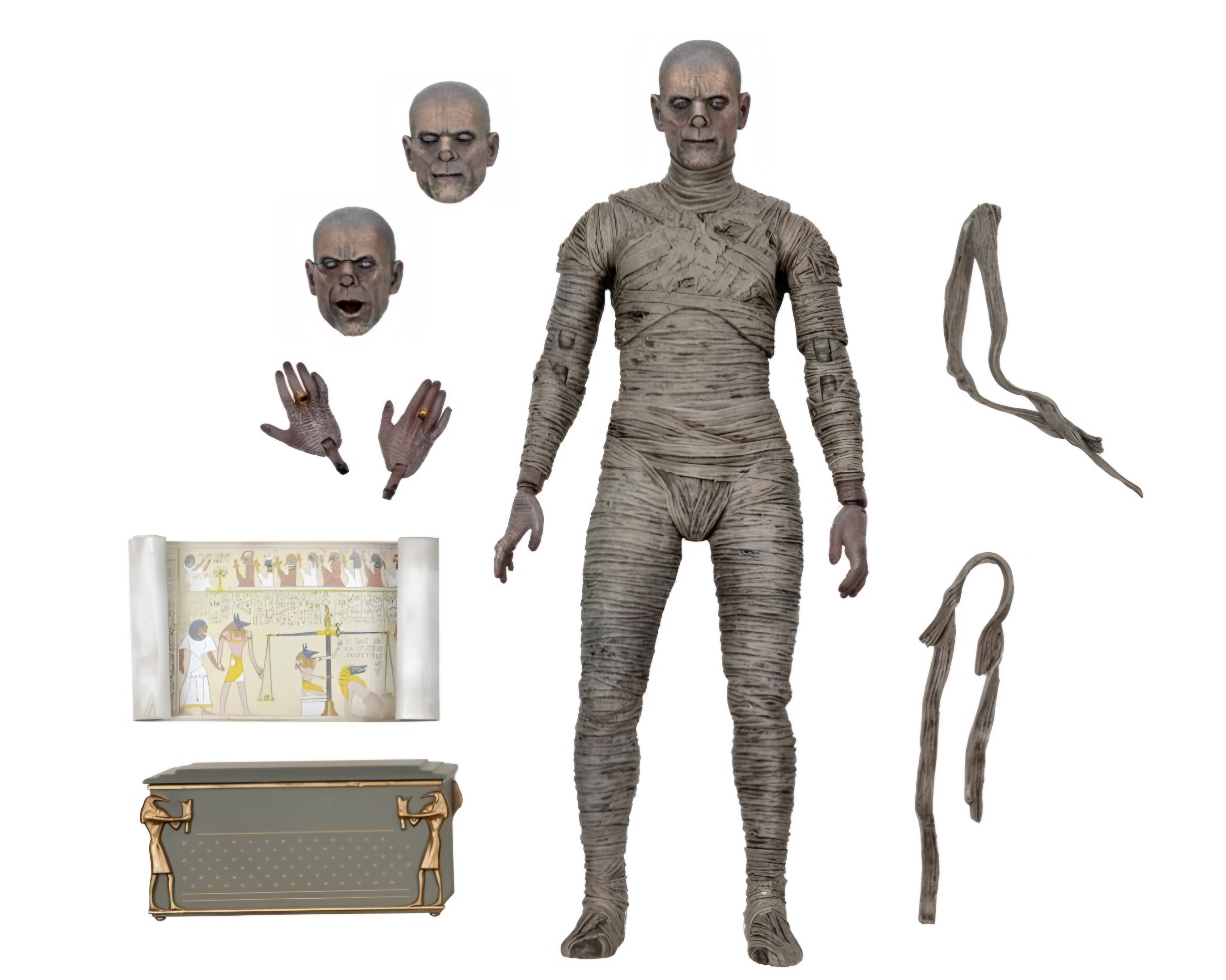 NECA Universal Monsters Ultimate The Mummy Full Color Version