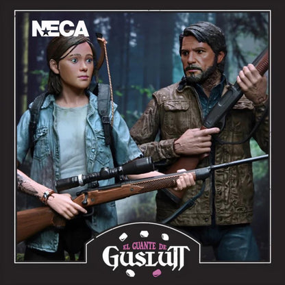 NECA The Last Of Us Part II Joel and Ellie Two-Pack