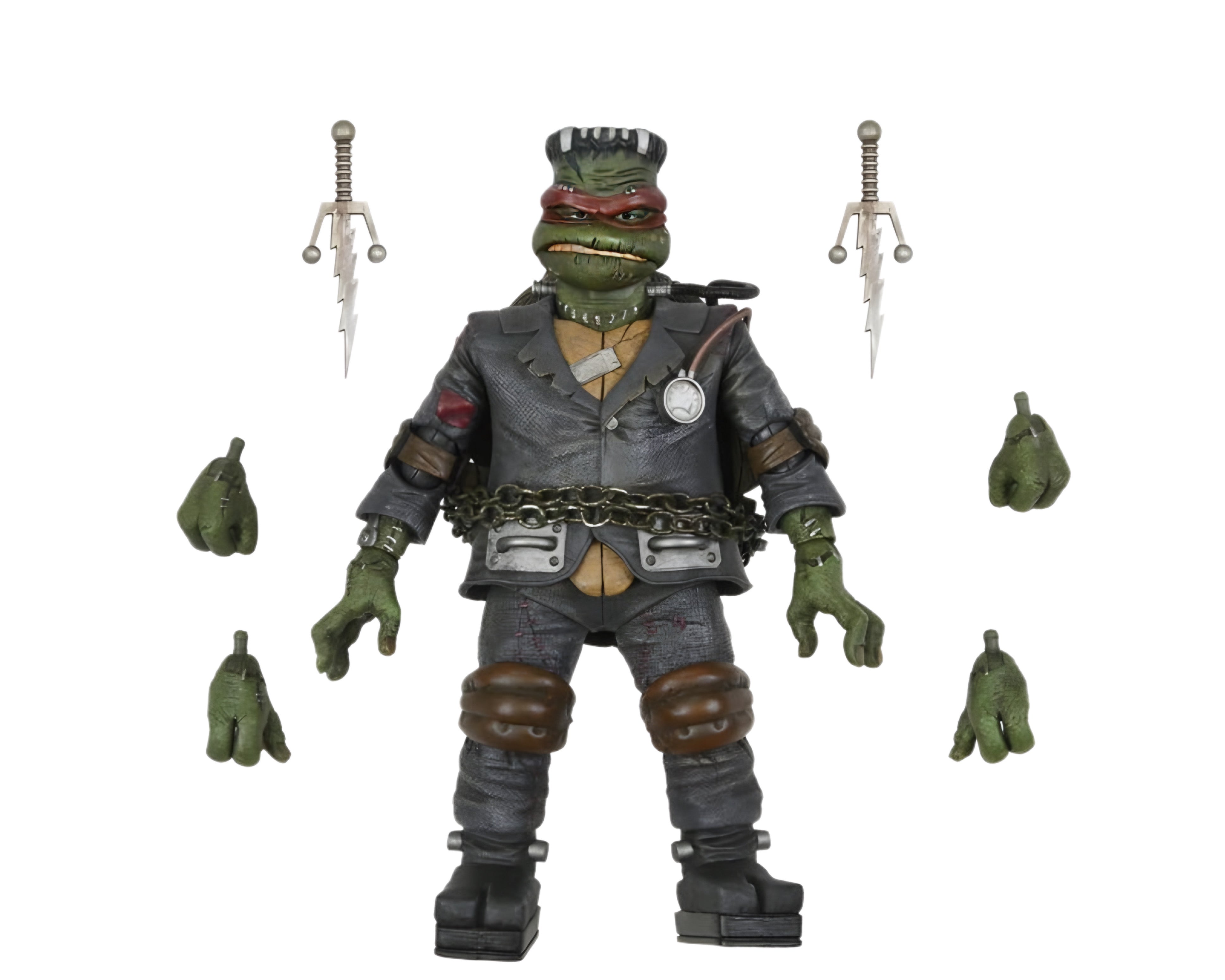 NECA TMNT Ultimate Raphael as “Frankenstein Monster”