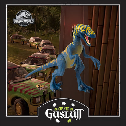 Jurassic World Destruct-a-saurs “Velociraptor & Microceratus” Set