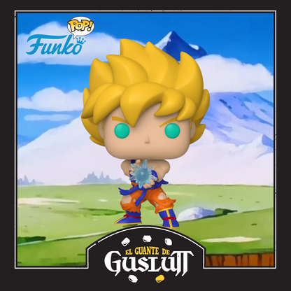 Funko Pop Dragon Ball Z “Super Saiyan Goku” with Kamehameha Wave