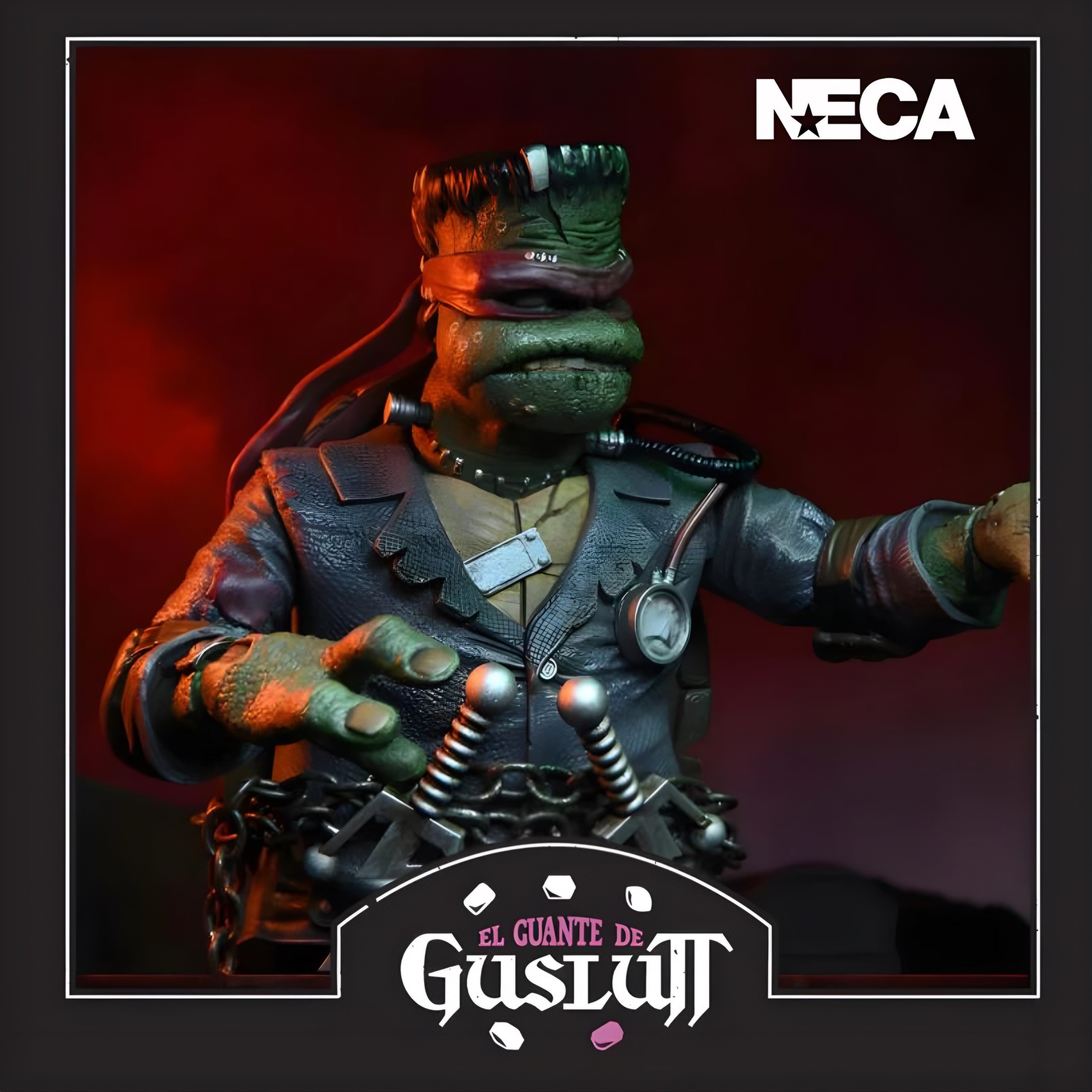 NECA TMNT Ultimate Raphael as “Frankenstein Monster”