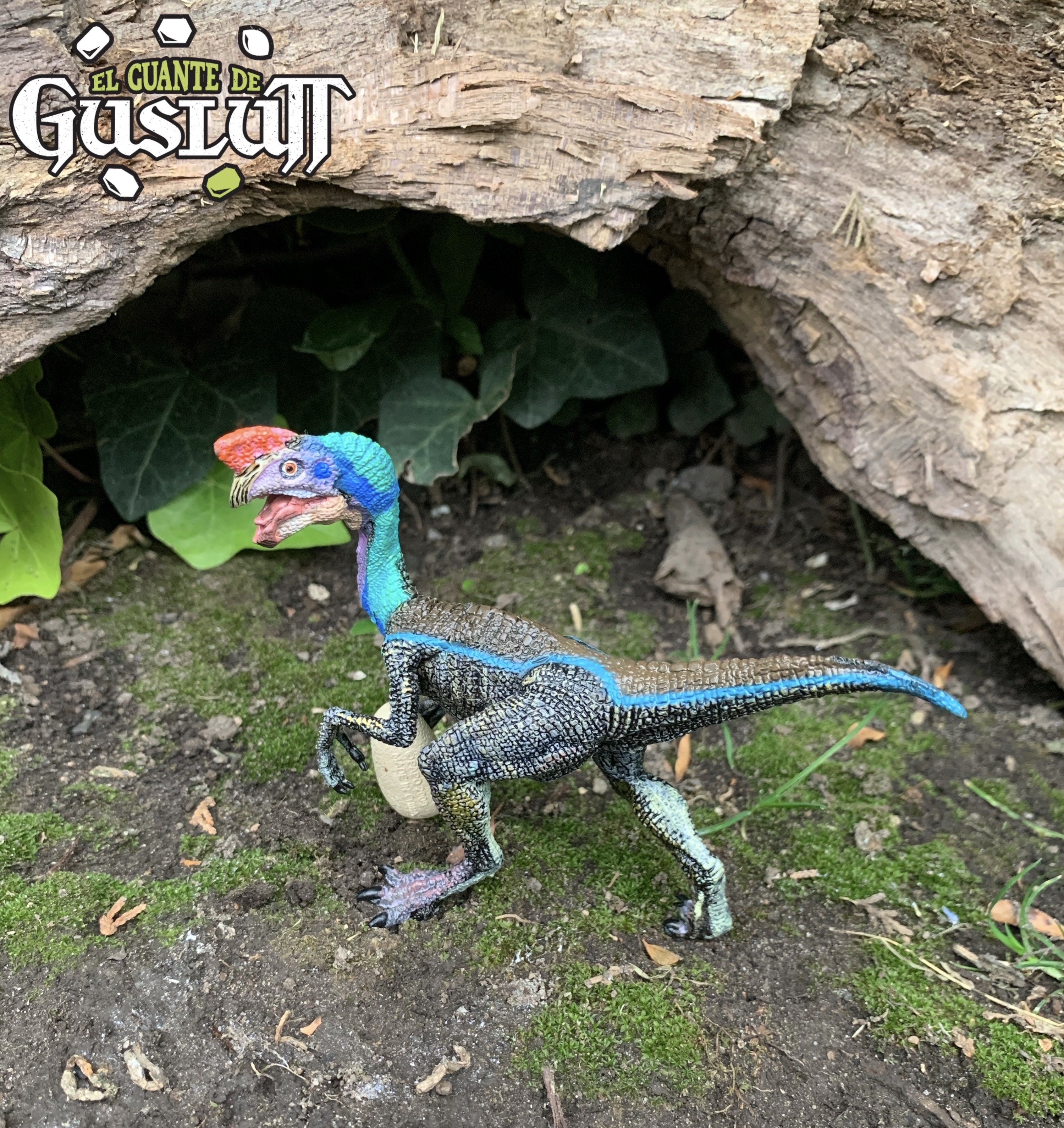 Papo Oviraptor Azul - El Guante de Guslutt