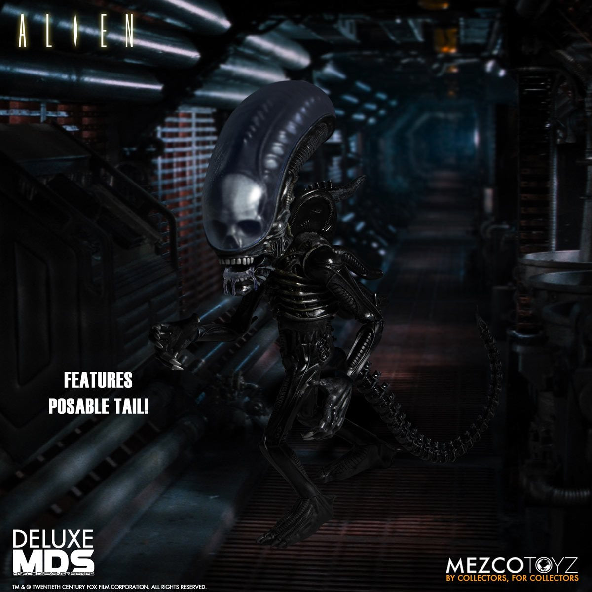 Mezco Toys Alien Deluxe 7 inch Action Figure