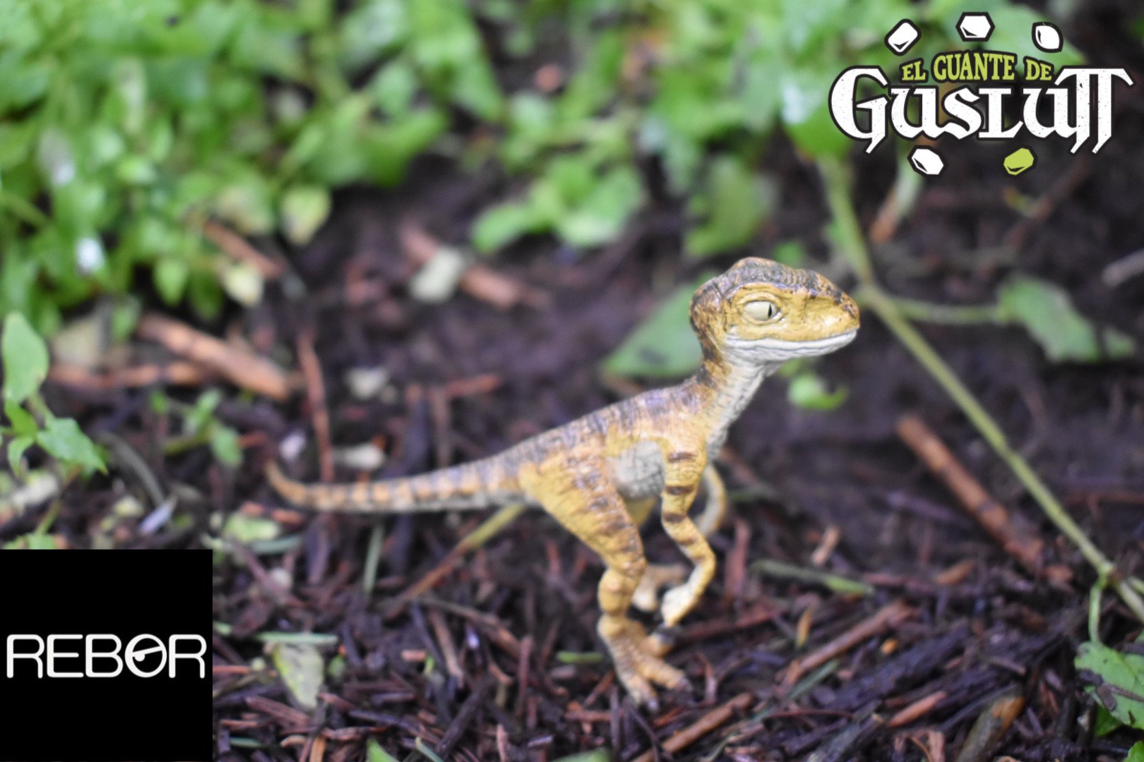 REBOR Baby Velociraptor Stan - El Guante de Guslutt