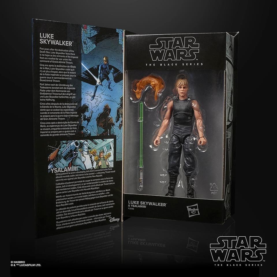 Preventa Star Wars Black Series Luke Skywalker & Ysalamiri *Leer descripción - El Guante de Guslutt