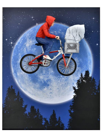 NECA E.T. 40th Anniversary - 7" Figure - Elliott & ET on Bike