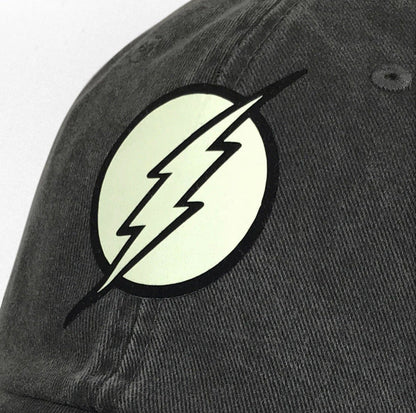 Gorra Flash Glow in the Dark Gris Vintage