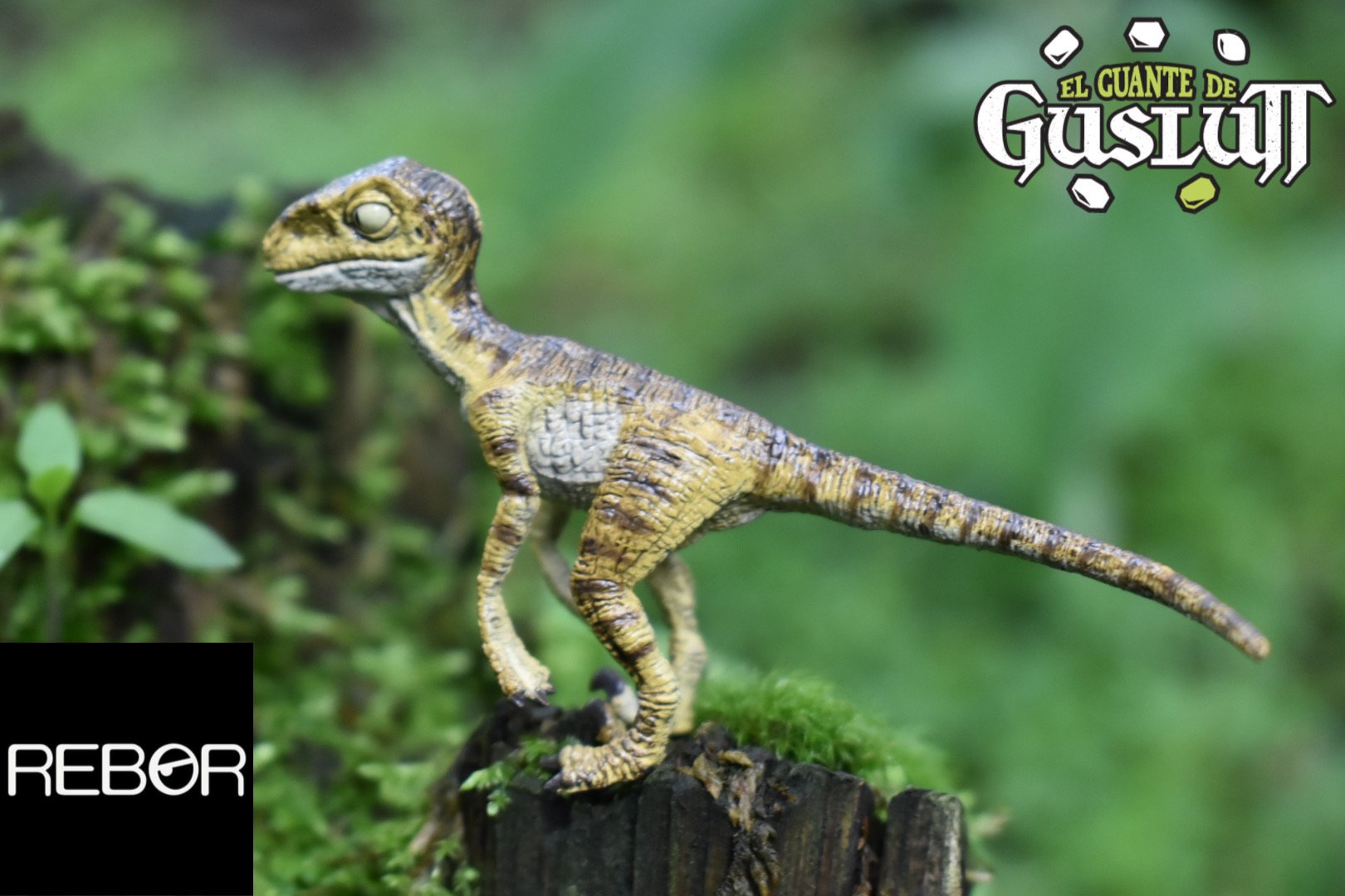 REBOR Baby Velociraptor Stan - El Guante de Guslutt