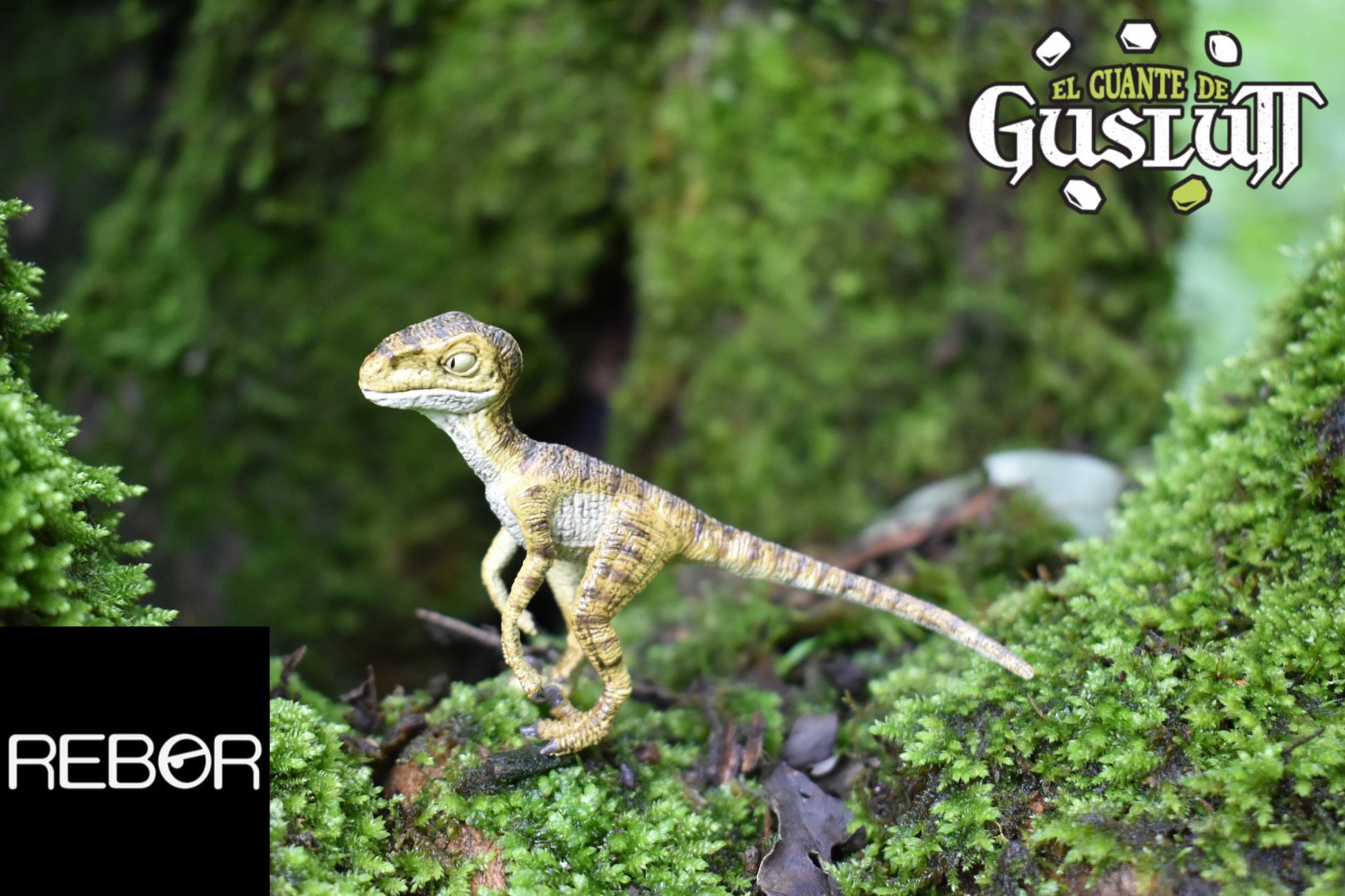 REBOR Baby Velociraptor Stan - El Guante de Guslutt