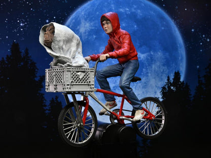 NECA E.T. 40th Anniversary - 7" Figure - Elliott & ET on Bike