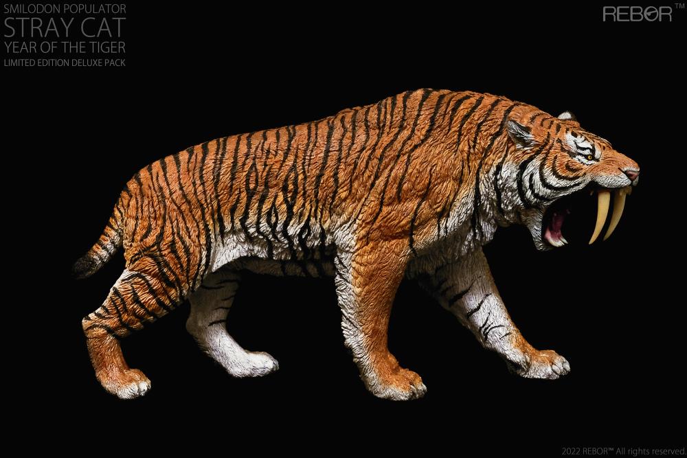 REBOR Smilodon Populator “Stray Cat” Deluxe (Year of the tiger)