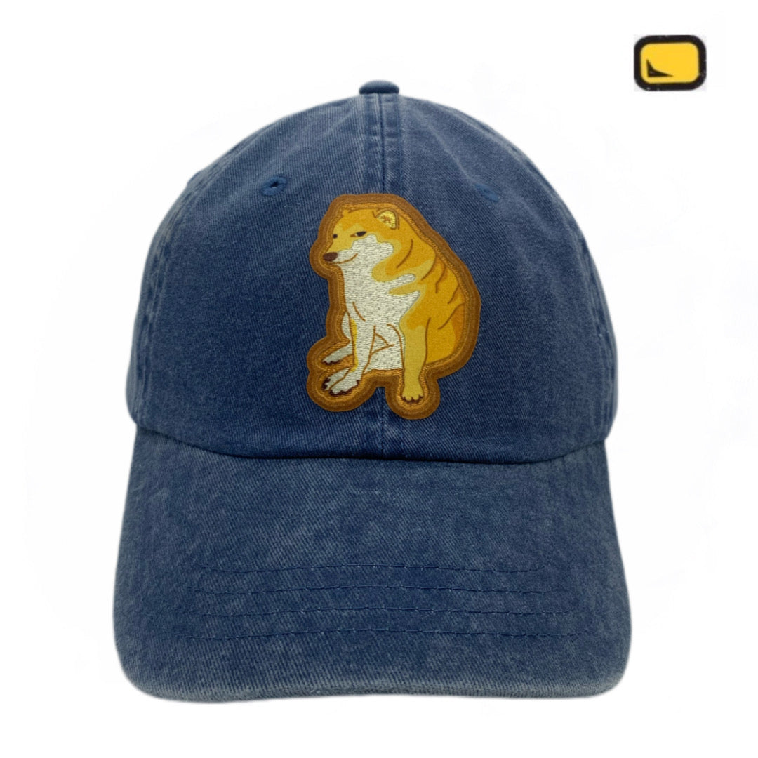 Gorra Cheems “The Meme” Azul Vintage