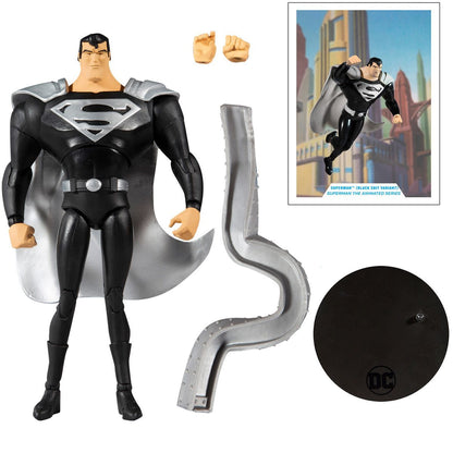 Mcfarlane Toys DC Multiverse Animated Superman with Black Suit