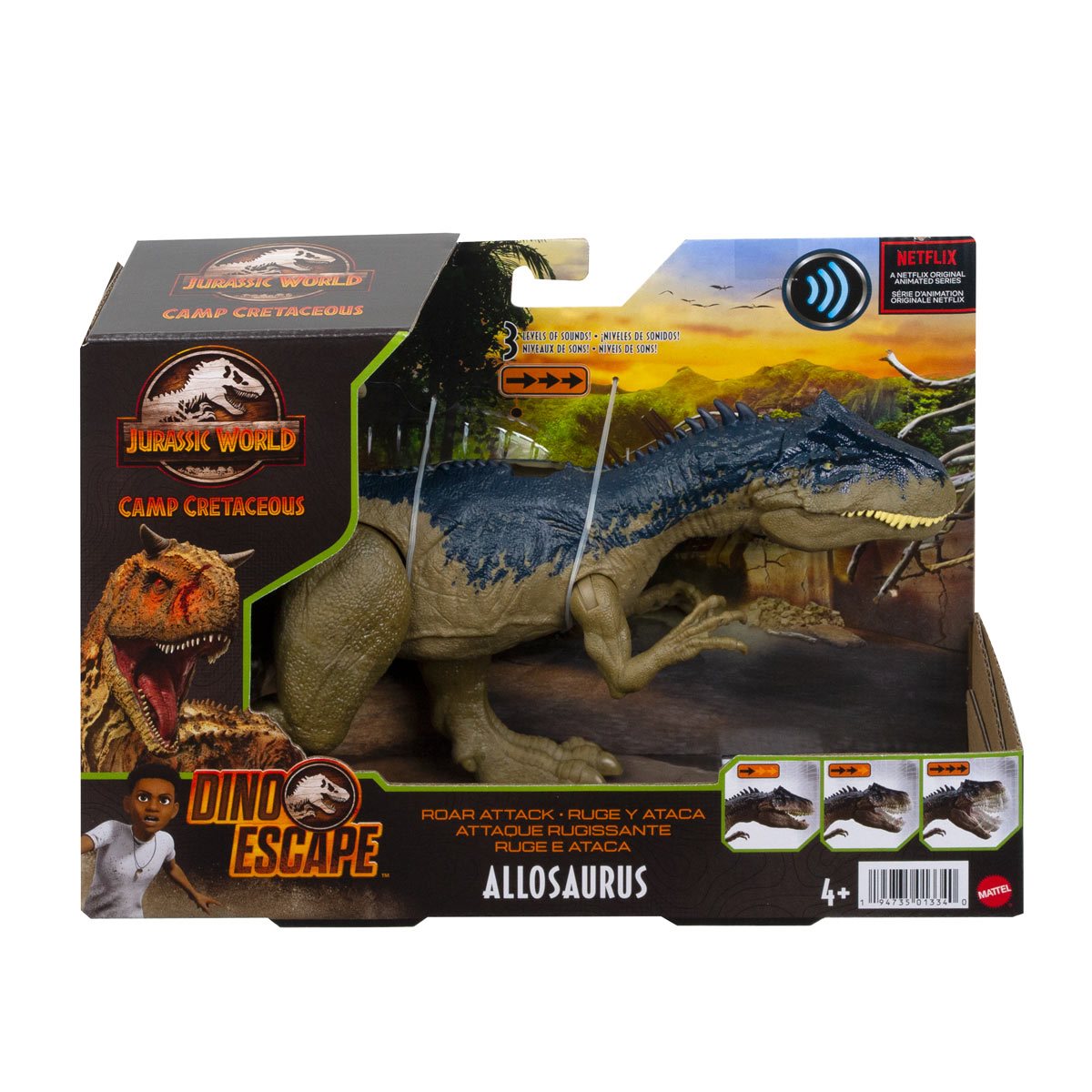 Jurassic World Roar Strickers “Allosaurus”