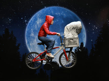 NECA E.T. 40th Anniversary - 7" Figure - Elliott & ET on Bike